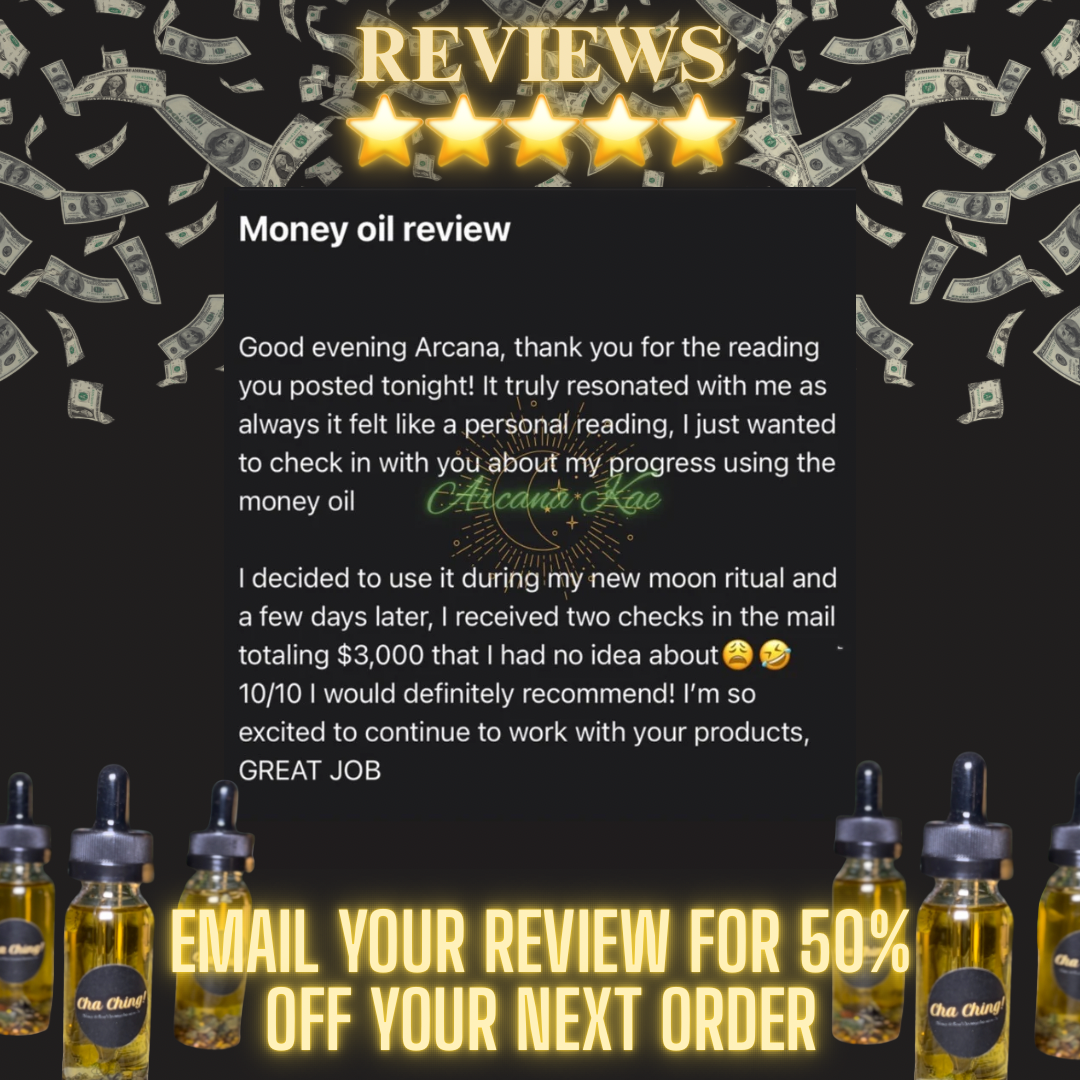 CHA CHING Wealth & Road Opening Elixir✨🤑💸